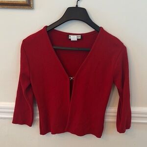 Vintage Great American Red Knit Sweater – Size S